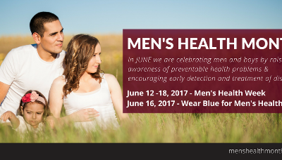 June is Men’s Health Awareness Month